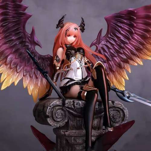 巴哈姆特之怒周邊黑暗天使奧利維爾動漫手辦二次元擺件模型