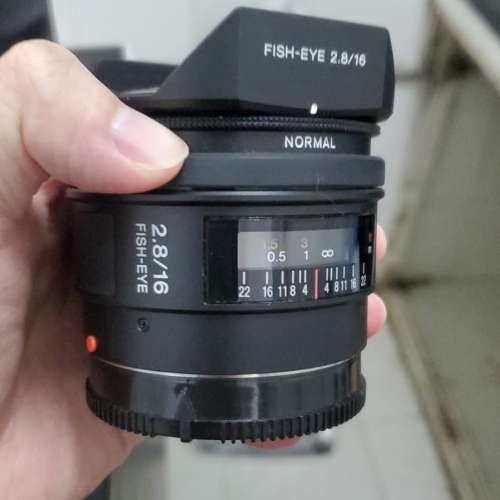 Sony 16mm / 2.8 fisheye 漁眼鏡 A-mount