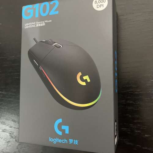 全新未開封 Logitech G102 Gaming Mouse