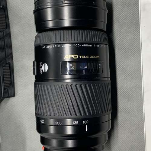 出售MINOLTA AF APO TELE ZOOM 100-400mm F4.5-6.7  - A mount