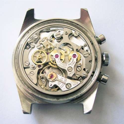 天梭  SEASTAR 上鏈計時碼錶 (熊貓錶面) ~ TISSOT SEASTAR 2 Register Chronograph...