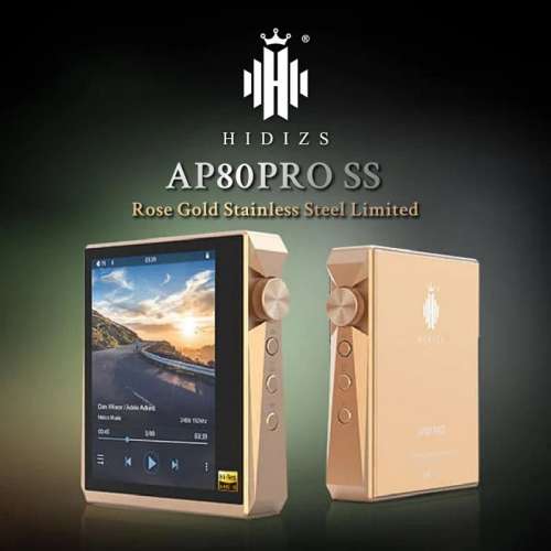 [全球限量688部]Hidizs AP80Pro SS 不鏽鋼限量版