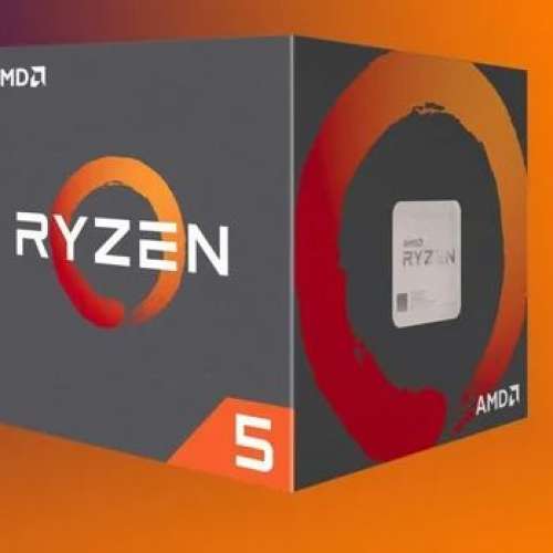 AMD Ryzen 5 2600X , 有盒+散熱器