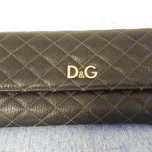 D&G黑色長形銀包