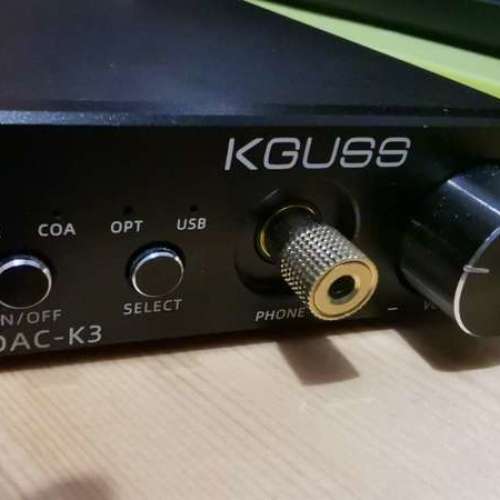 KGUSS DAC-K3 電腦USB DAC 耳放RCA SOUND CARD 二手或全新隨身