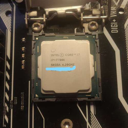 INTEL 第7代7700K  處理器