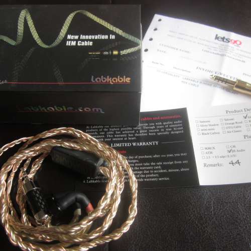 Labkable Silver Galaxy Mix (Mk2) 8W JH with bass control 2.5/4.4mm