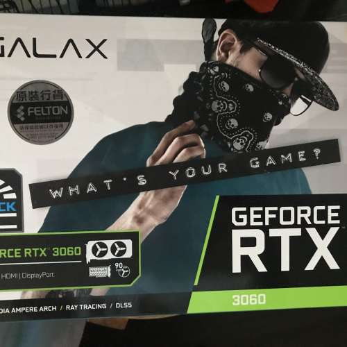 95%new Galax RTX3060 LHR