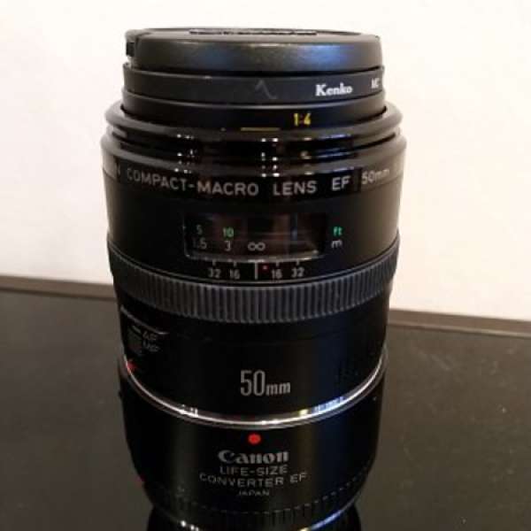 Canon EF50mm F2.5 Compact Macro and Converter