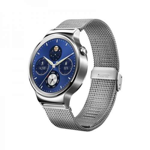 Huawei Mesh Silver Stainless Steel Smart Watch (Silver Case)