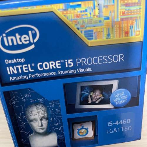 Intel i5 4460 連盒跟全新原廠散熱風扇 LGA1150