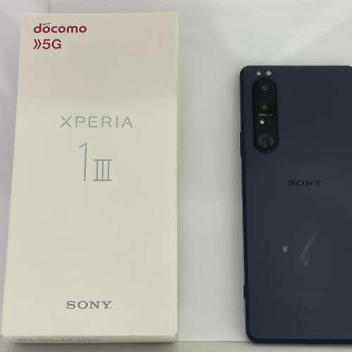 歡迎使用消費券 docomo sony xperia 1 iii 日版 紫色 12+256 so-51b 新品