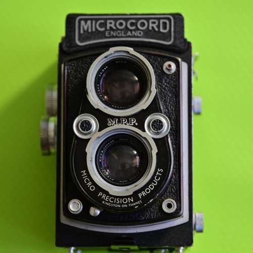 Microcord England M.P.P. Medium Format TLR Film Camera