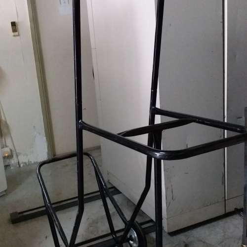 Chair Trolley with Outrigger Black 1200mm(L) x 370mm(W) x 1600mm(H) Weight15.5kg