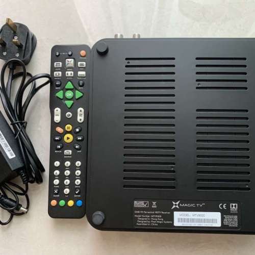 4K Magic TV MTV9000 4K高清機頂盒 220V 可以將香港的電視台節目upscale到去4K輸出...