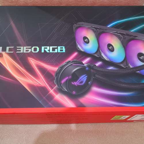 全新ROG STRIX LC 360 RGB 一體式CPU水冷散熱器