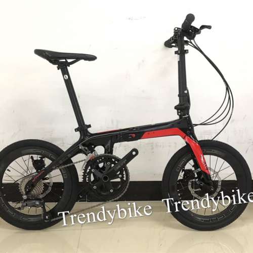 2021 新款 JAVA X1-18S Carbon 18速 16吋 碳纖折叠車 送前後蛙燈叮叮