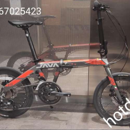 最新款 JAVA FIT- 18速 油壓碟剎 22吋 摺疊單車