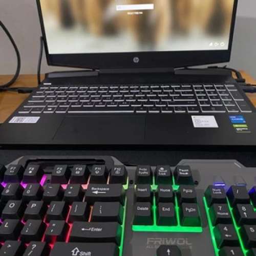 HP Pavilion Gaming Laptop 17-cd0 i7-9750H 8G 256-SSD NA GeForce GTX 1660 Ti Max