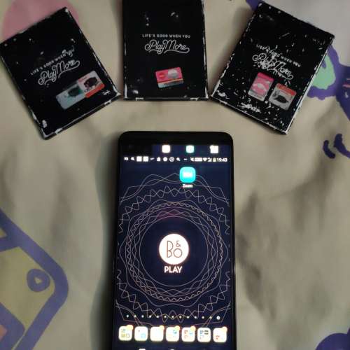 1套7件 1)LG V20 可換電池手機 有NFC功能，附三粒電池 雙卡 (Nano-SIM, 雙待)作業...