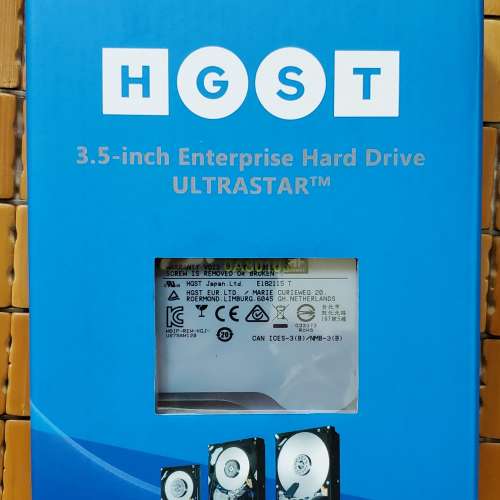 行保 WD HGST Ultrastar He12 HC520 12TB 企業級 HDD