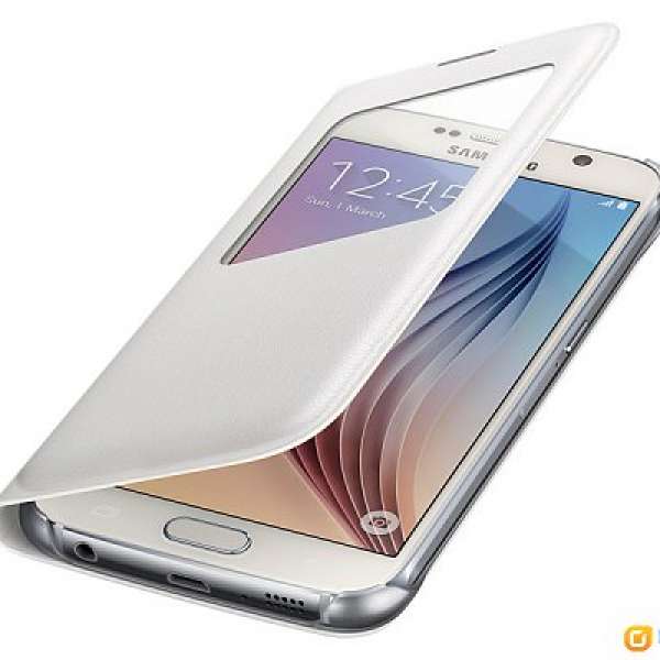 全新原裝正貨Samsung Galaxy S6 G9200,G9208,G920F S View Cover原廠透視感應皮套C...
