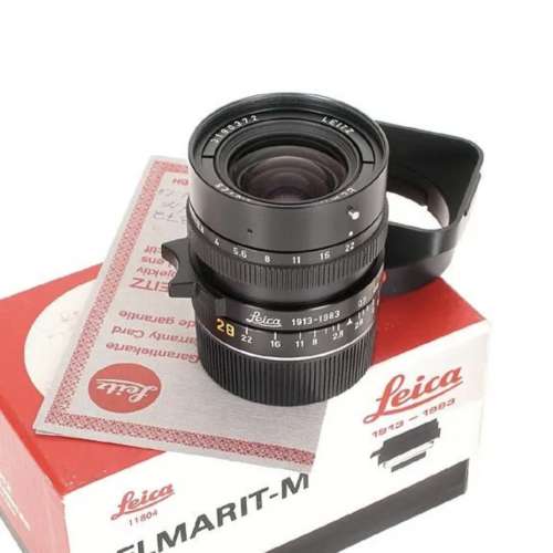 LEICA Elmarit-M 28mm F2.8 '1913-1983' M4-P 70-years edition連viewfinder