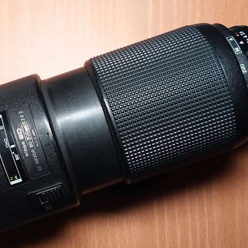 Nikon AF 80-200mm F2.8D