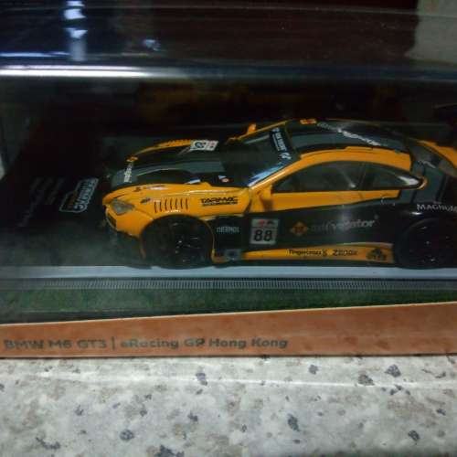 1:64 BMW M6 GT3 網上行eRacing Grand Prix HK 限定版模型車