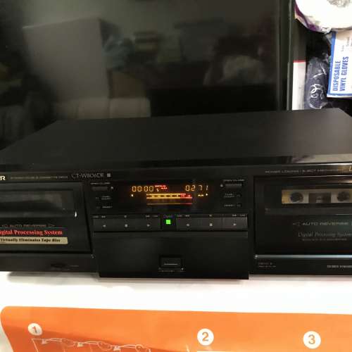 Platine Cassette Pioneer CT-W806DR (Occasion, Bon état, Fonctionnelle)