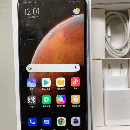 99%New Xiaomi Redmi Note 9 NFC 4GB Ram 128GB Rom Dual Sim Midnight Grey