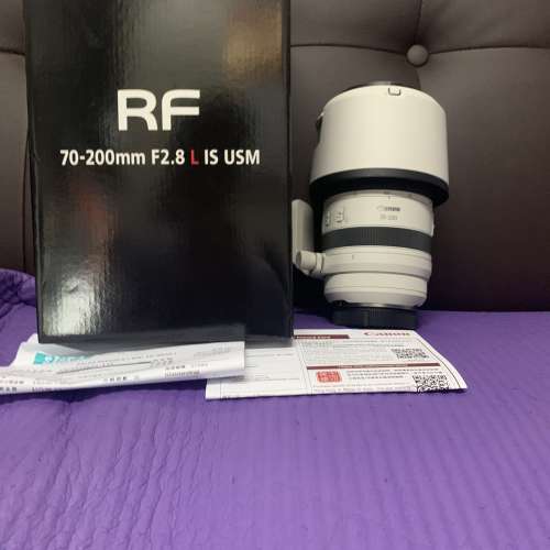 超平 完美無瑕 全套有盒 香港行貨 Canon RF 70-200 70-200mm F2.8