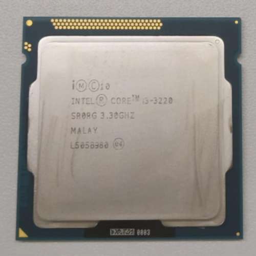 i3-3220 @ 3.30GHz Intel CPU