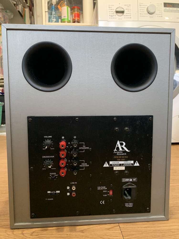 德國AR Subwoofer Acoustic Research Status Sub 30A 80新100% work - 二手或全新揚聲器,  影音產品- DCFever.com