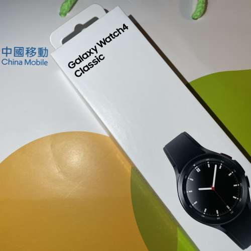 *未拆封*100%全新Samsung Galaxy Watch 4 Classic *46mm (LTE) 香港行貨 *黑色*跟香...