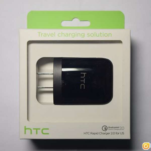 原裝正貨 100%new HTC Rapid Charger 2.0 QC 2.0 快速充電器 火牛 支援 LG:V10 G4 ...