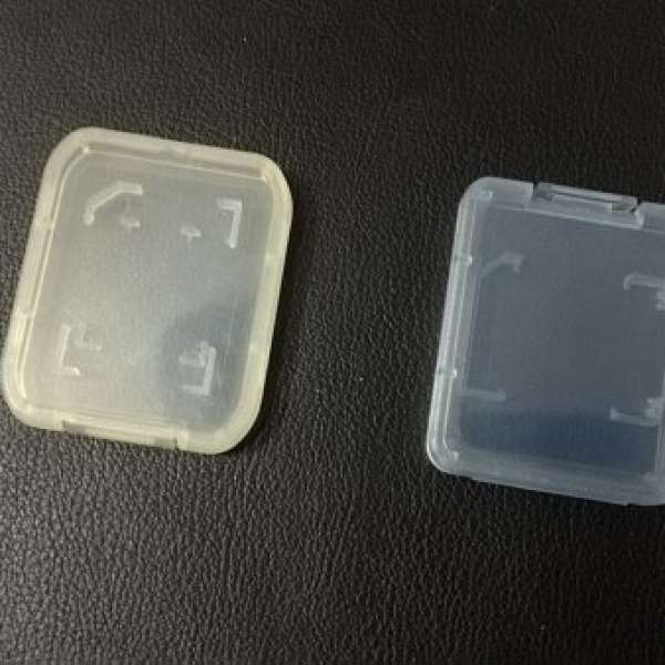 全新未用Micro SD / SD記憶卡透明收藏保護盒
