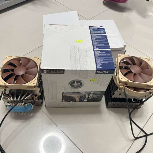 Noctua NH-D14 散熱器 （有2隻）