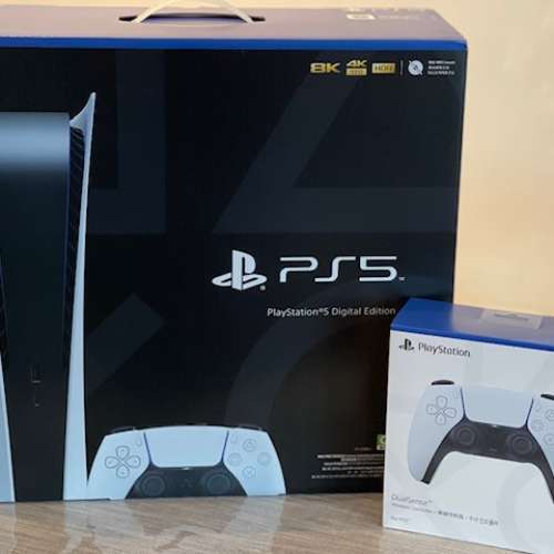 99%新-PS5數位版雙手制