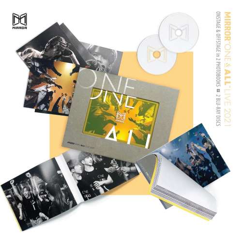 (現貨 全新)《MIRROR “ONE & ALL” LIVE 2021》雙碟Blu-ray