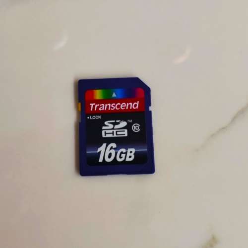 Transcend 16GB SD卡 90%new