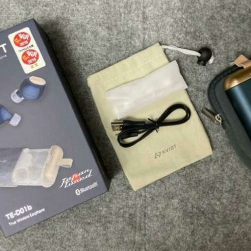 Aviot TE-D01b 日本 真無線 藍牙 5.0 耳機 True Wireless Bluetooth 5.0 Earbud apt...