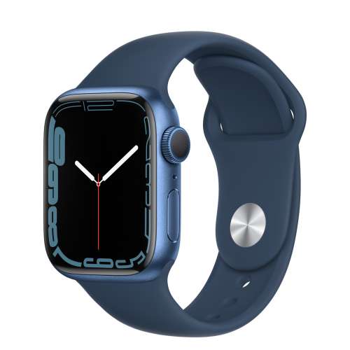 蘋果 Apple Watch series  7 GPS SPORT 藍色 行貨全新