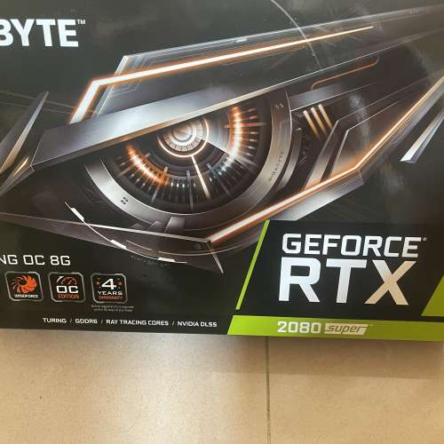 Gigabyte GeForce RTX2080SUPER GAMING OC 8GB GDDR6
