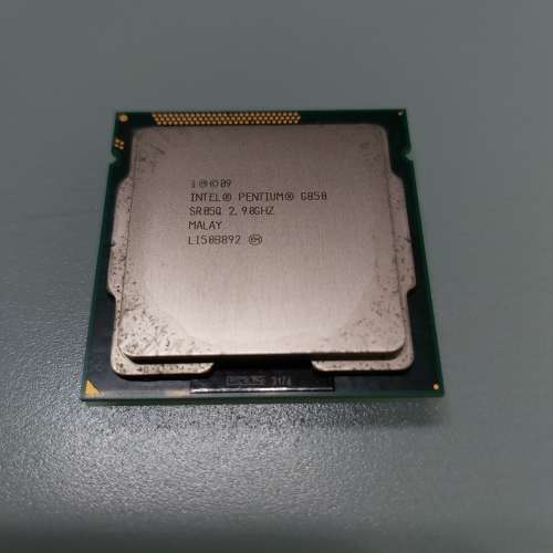 Intel G850 雙核心 CPU 連風扇