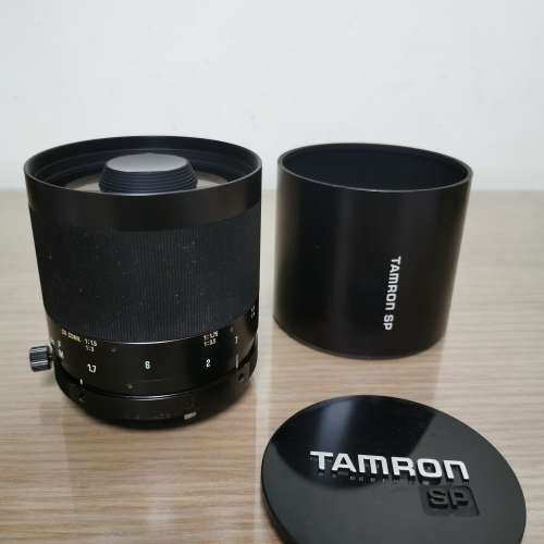 無反機可用Tamron 500mm f8 (55B 反射鏡）90%新