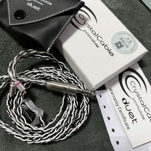 Crystal Cable Double Duet 4.4 mmcx