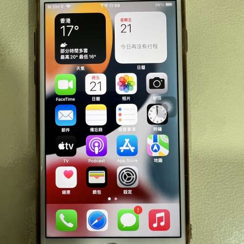 iphone 7, 玫瑰金色 128G,