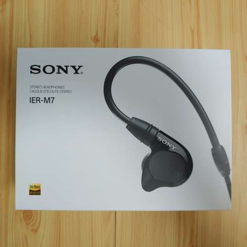 Sony IER-M7 full boxset