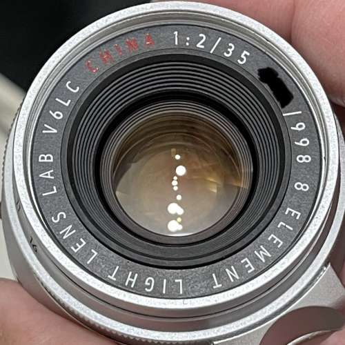 出售 周八片 銀色 仿製 Leica 35mm Summicron 8 Elements